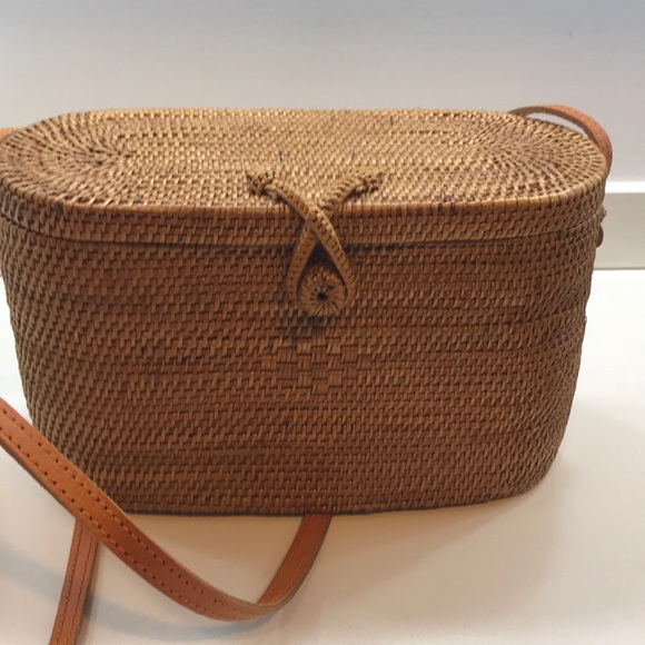 Bembien Harper Straw Rattan Bag - Picture 2 of 6